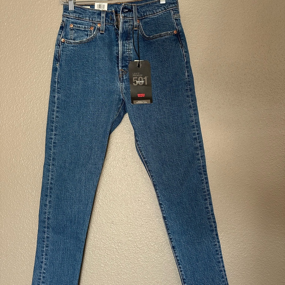 Levi's Premium 501 Skinny Jeans